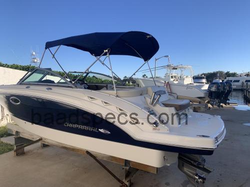 Chaparral 224 Sunesta tekniske specifikationer 